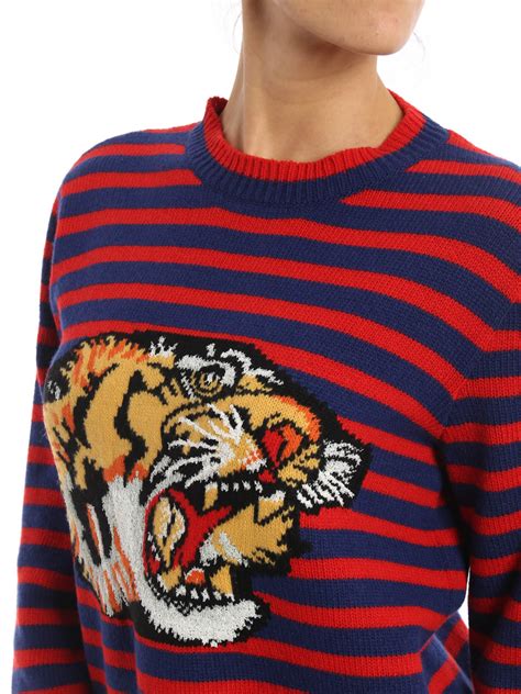 gucci tiget sweater|gucci tiger sweater women.